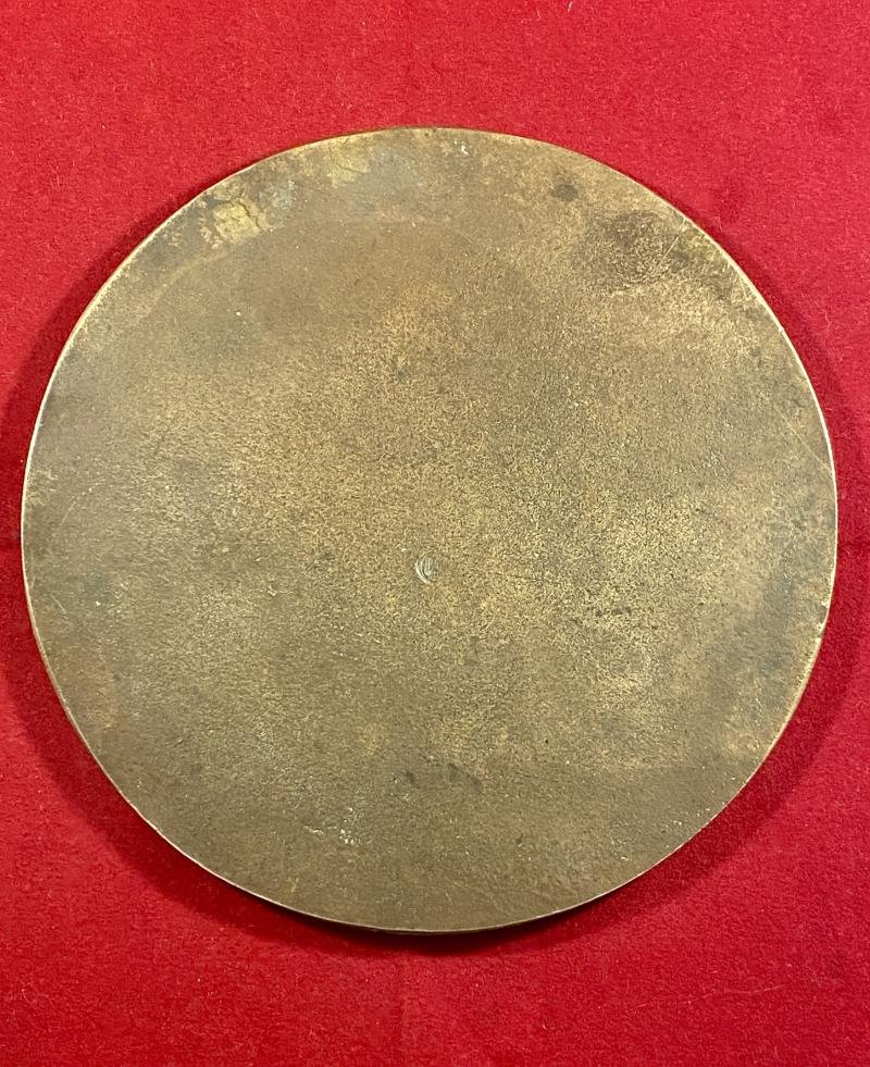 Genuine WW1 British Bronze Death Plaque (Death Penny) for WILLIAM HETHERINGTON — image 8