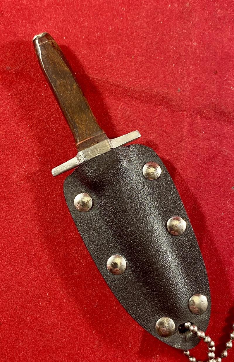 Two Unique Early Custom Made Neck Knives by Daniel M. Certo of Marshall, NC. USA. 2001 — image 6