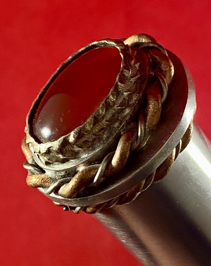 Unique Early Custom Made Knife with 2 x Sheaths and Frog by Daniel M. Certo of Marshall, NC. USA. 2002 — image 10