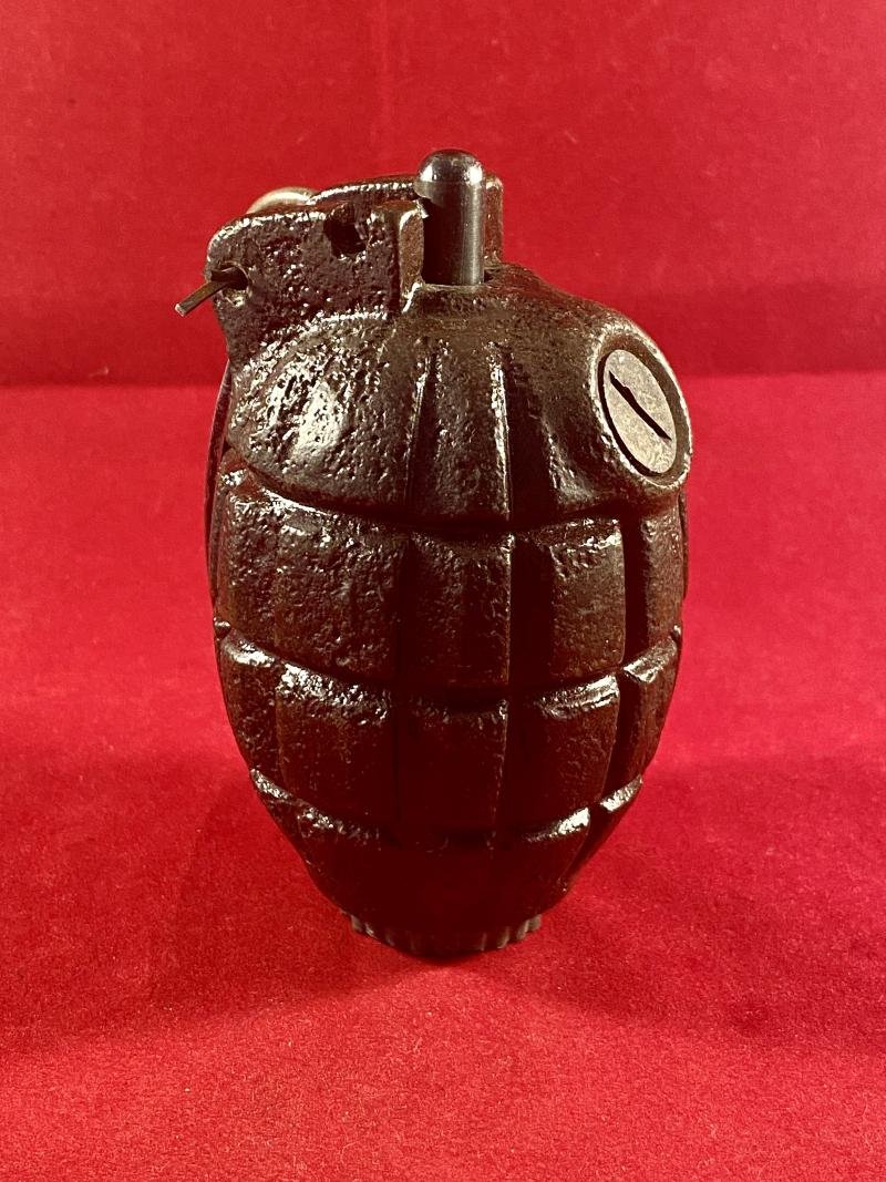 INERT WW2 No.36M Mk I British Mills Grenade by JP&S Ltd with a base plug by RBD dated 1941 — image 2