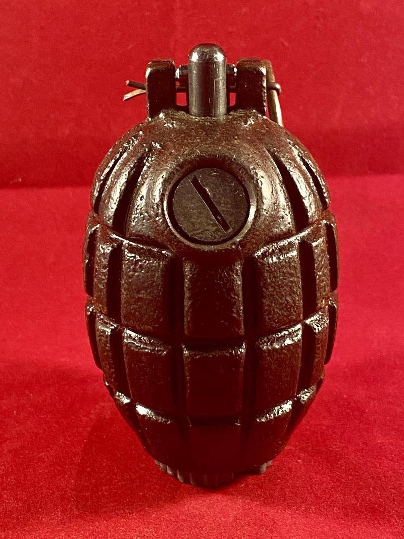 INERT WW2 No.36M Mk I British Mills Grenade by JP&S Ltd with a base plug by RBD dated 1941 — image 4