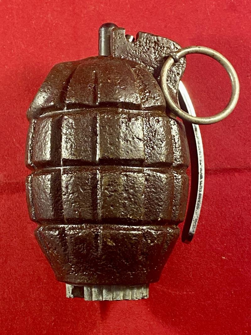 INERT WW2 No.36M Mk I British Mills Grenade by JP&S Ltd with a base plug by RBD dated 1941 — image 6