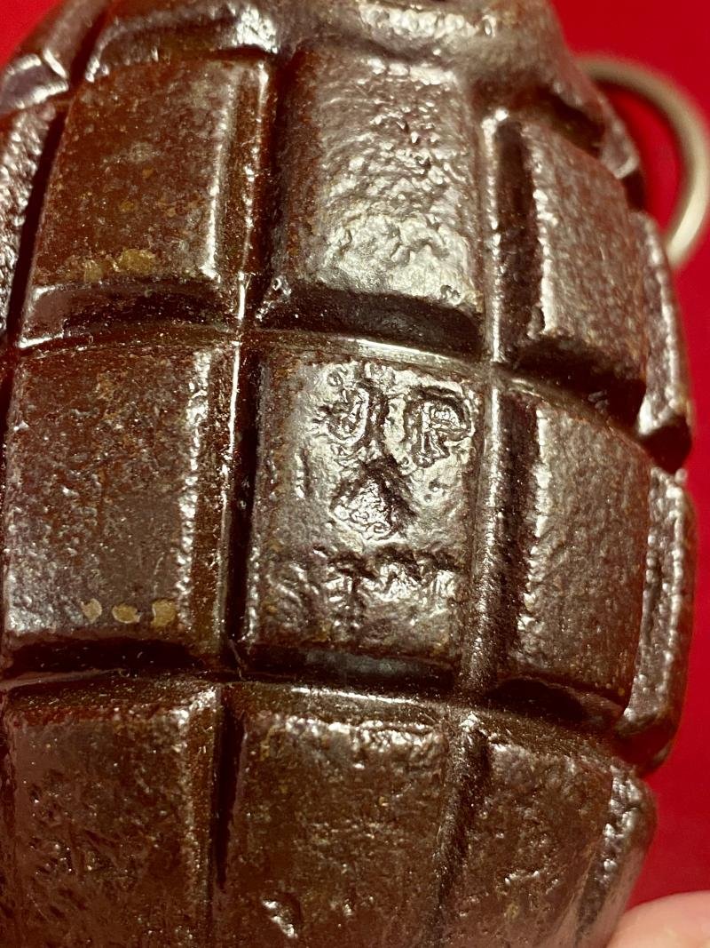 INERT WW2 No.36M Mk I British Mills Grenade by JP&S Ltd with a base plug by RBD dated 1941 — image 8