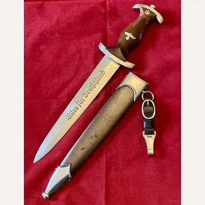 Near Mint WW2 German SA Dagger by MALSCH & AMBRONN …