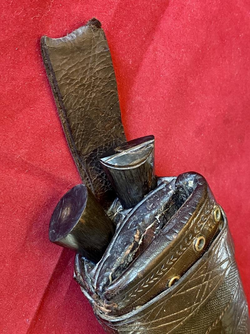 Fine WW2 'Bring Back' Burma Kukri Knife with Carved Horn Grip c1945 — image 10