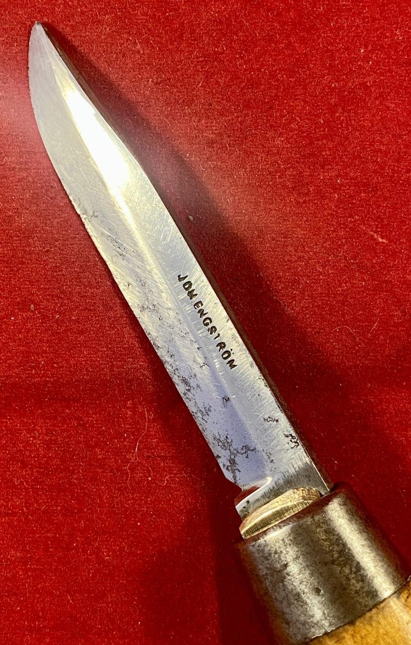Fine Antique Swedish Barrel Knife by Johan Engström of Eskilstuna — image 5
