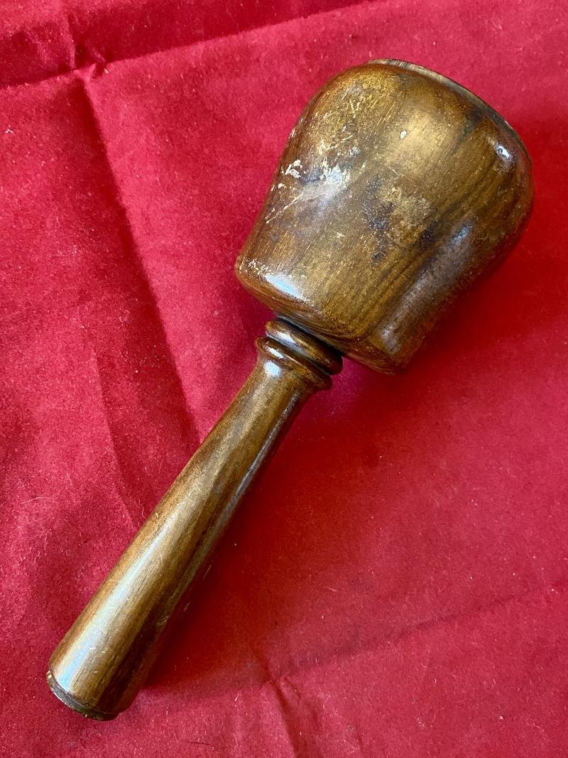 Antique Presentation Mallet to Mrs Down for Stone Laying Ceremony at Rock Chapel Yelverton Devon Aug 8th 1906 — image 5