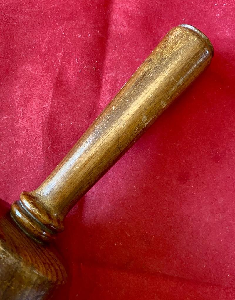 Antique Presentation Mallet to Mrs Down for Stone Laying Ceremony at Rock Chapel Yelverton Devon Aug 8th 1906 — image 8