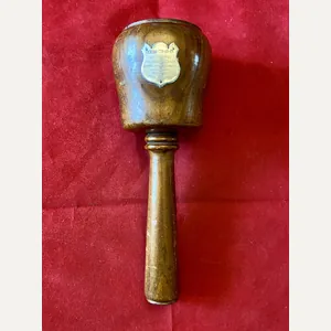Antique Presentation Mallet to Mrs Down for Stone Laying Ceremony …