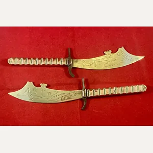 Pair of Italian WW1 Trench Art Letter Openers Commemorating the …