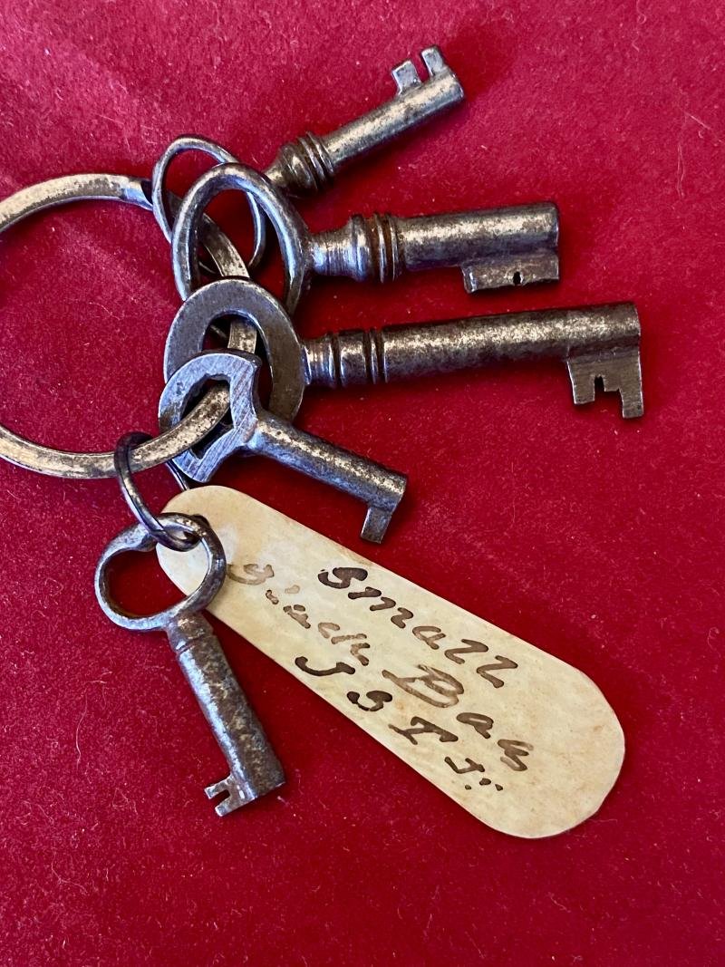 Antique Georgian Cut Steel Chatelaine with Three Chains and Accesories — image 10