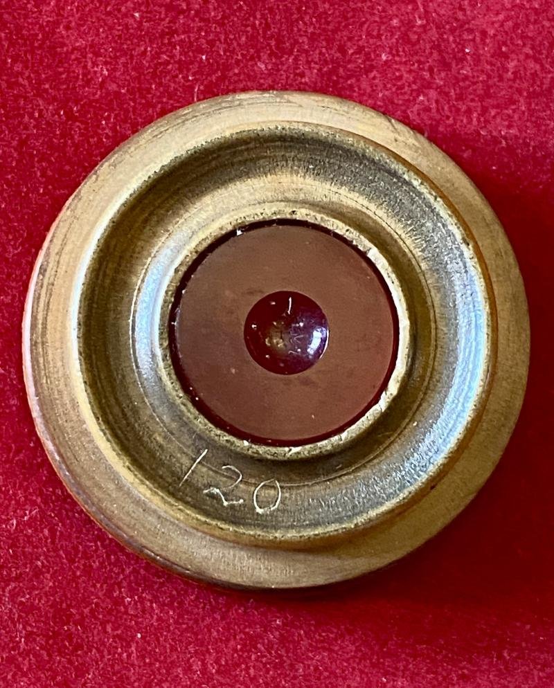 Antique Watchmaker's Box Wood and Agate Stone Oil Pot — image 3