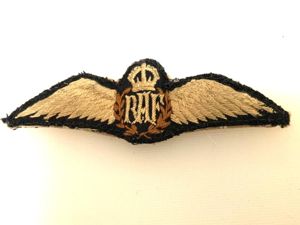 WWII Royal Air Force Pilot's Wing