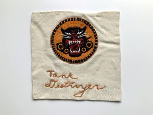 WWII Tank Destroyer Souvenir Piece