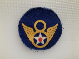 WWII American Printed 8th Air Force Patch