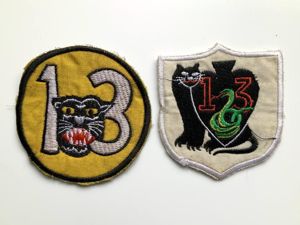 USAAF 13th Squadron Patches