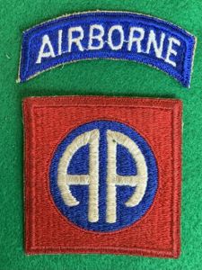 WWII 82nd Airborne Shoulder Sleeve Patch