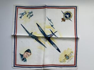 WWII Royal Air Force Patriotic Hankerchief