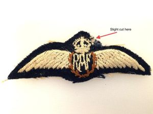 WWII Royal Air Force Pilot's Wing