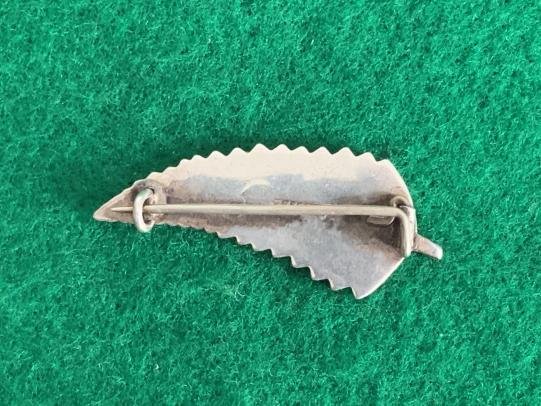 WWII New Zealand Air Force Fern Badge — image 2