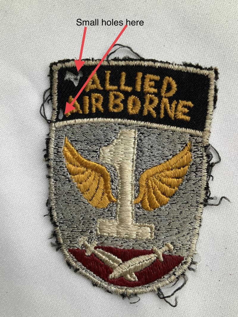 WWII 1st Allied Airborne Patch — image 3