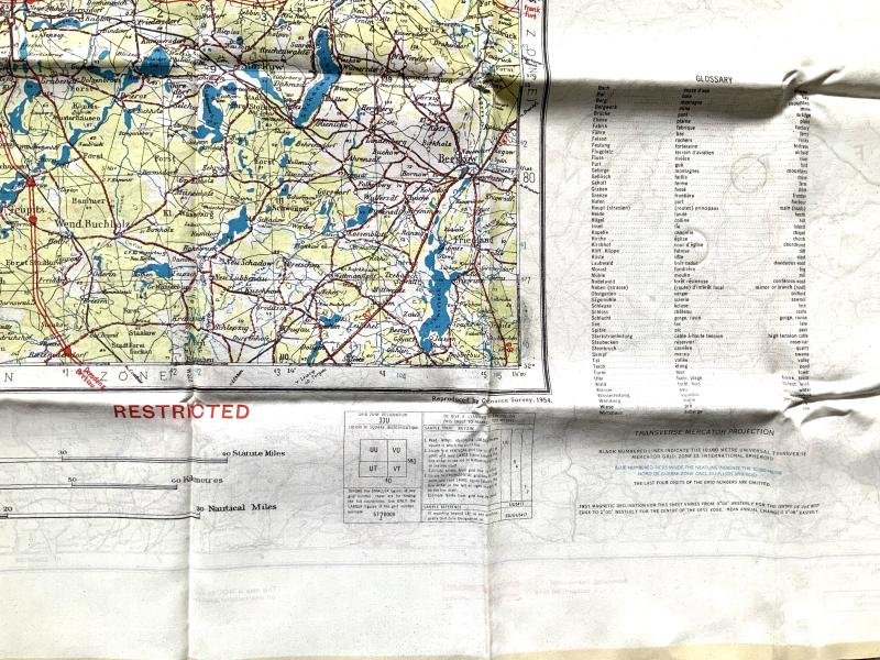 Cold War Escape Map of Germany/Berlin — image 4