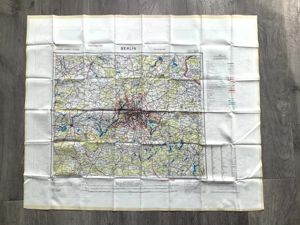 Cold War Escape Map of Germany/Berlin