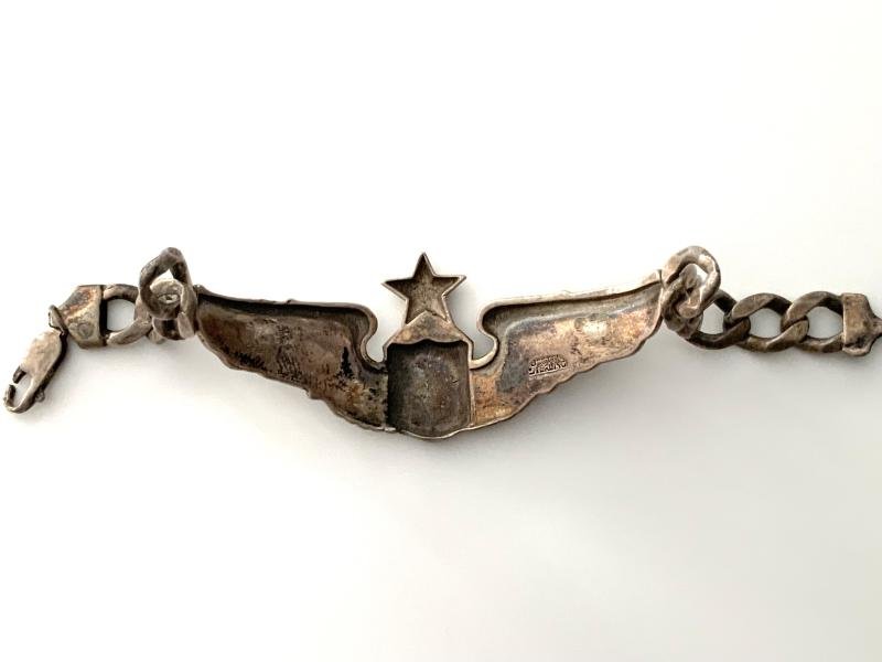 WWII Rare Josten Senior Pilot Bracelet — image 3