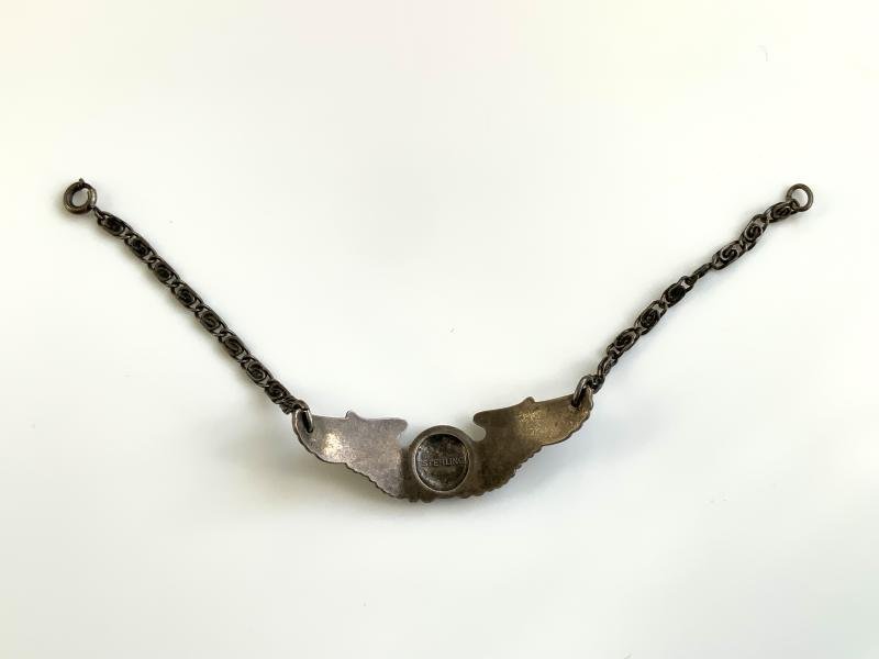 WWII US Army Air Force - 2” Navigator Wing Bracelet — image 2