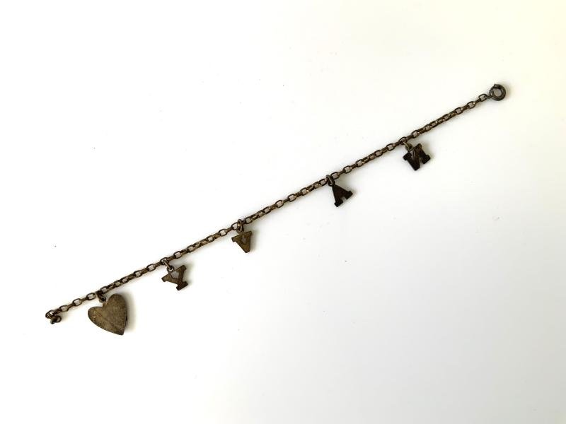 WWII US Navy Sweetheart Bracelet — image 2