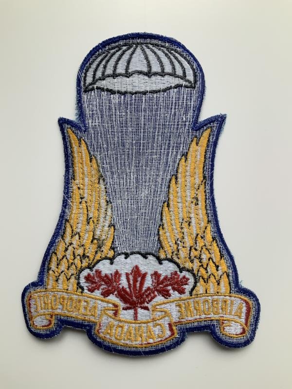1st Battalion Canadian Airborne Large Jacket Patch — image 2