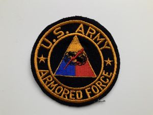US Army Armored Force Jacket Patch