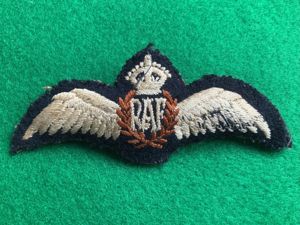 WWII Royal Air Force Pilot Wing