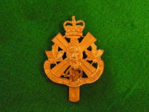 Canadian Loyal 49th Edmonton Regiment Cap Badge