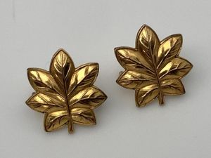 US Marine Corps Major Rank Insignia - Shirt Collar Size