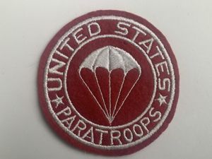 WWII US Army Artillery Paratroops Patch