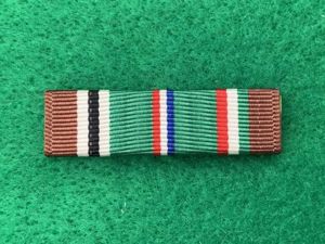 WWII European Theatre Campaign Medal Ribbon Bar