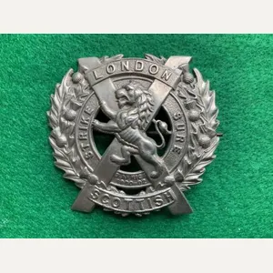 London Scottish Cap Badge