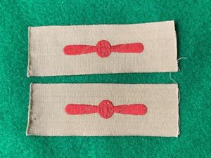WWII Tropical issue RAF Leading Aircraftman badge