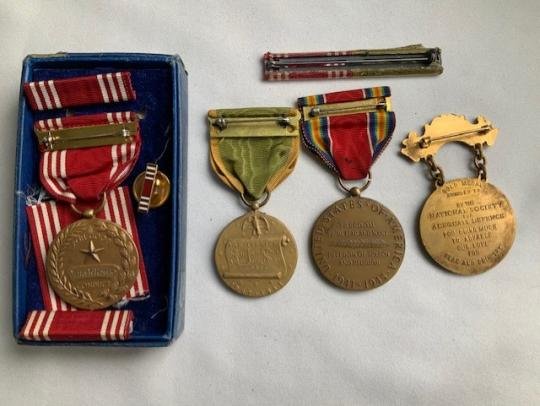 WWII US Womens Army Auxiliary Corps Group — image 5