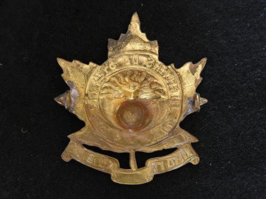 Canadian Les Fusiliers de Sherbrooke Cap badge — image 2