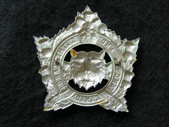 Canadian Argyle and Sutherland Canada Cap Badge — image 2