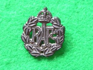 Royal Air Force Airman Cap Badge - Economy Issue