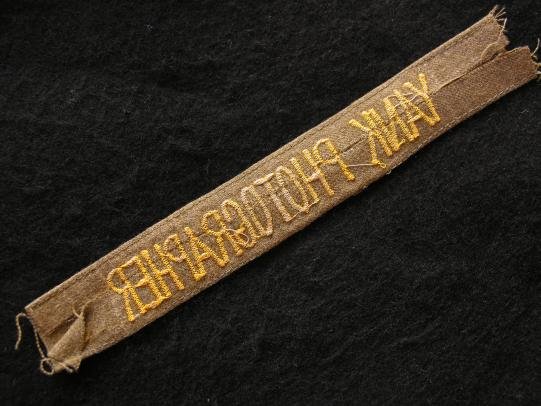 Yank Magazine Photographer Name Tape — image 2