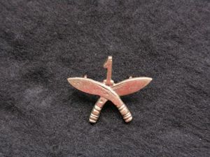 1st Gurkha Rifles Cap Badge