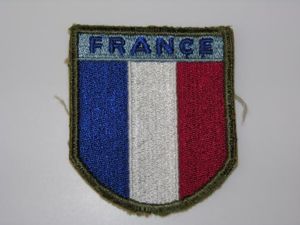 France Patch Troops trained in the USA