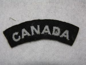 Royal Air Force - Canada Shoulder Title