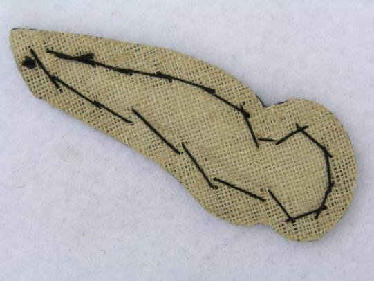 Padded WWII Royal Air Force - Observer Brevet — image 2