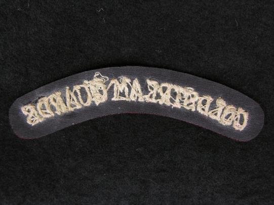Coldstream Guards Shoulder Title — image 2
