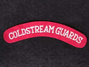 Coldstream Guards Shoulder Title